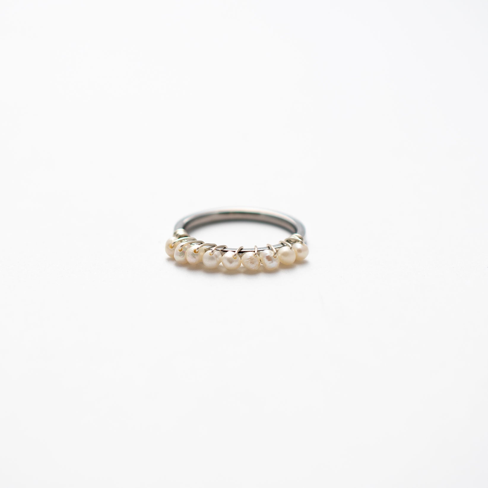 ANILLO BORDADO PERLES