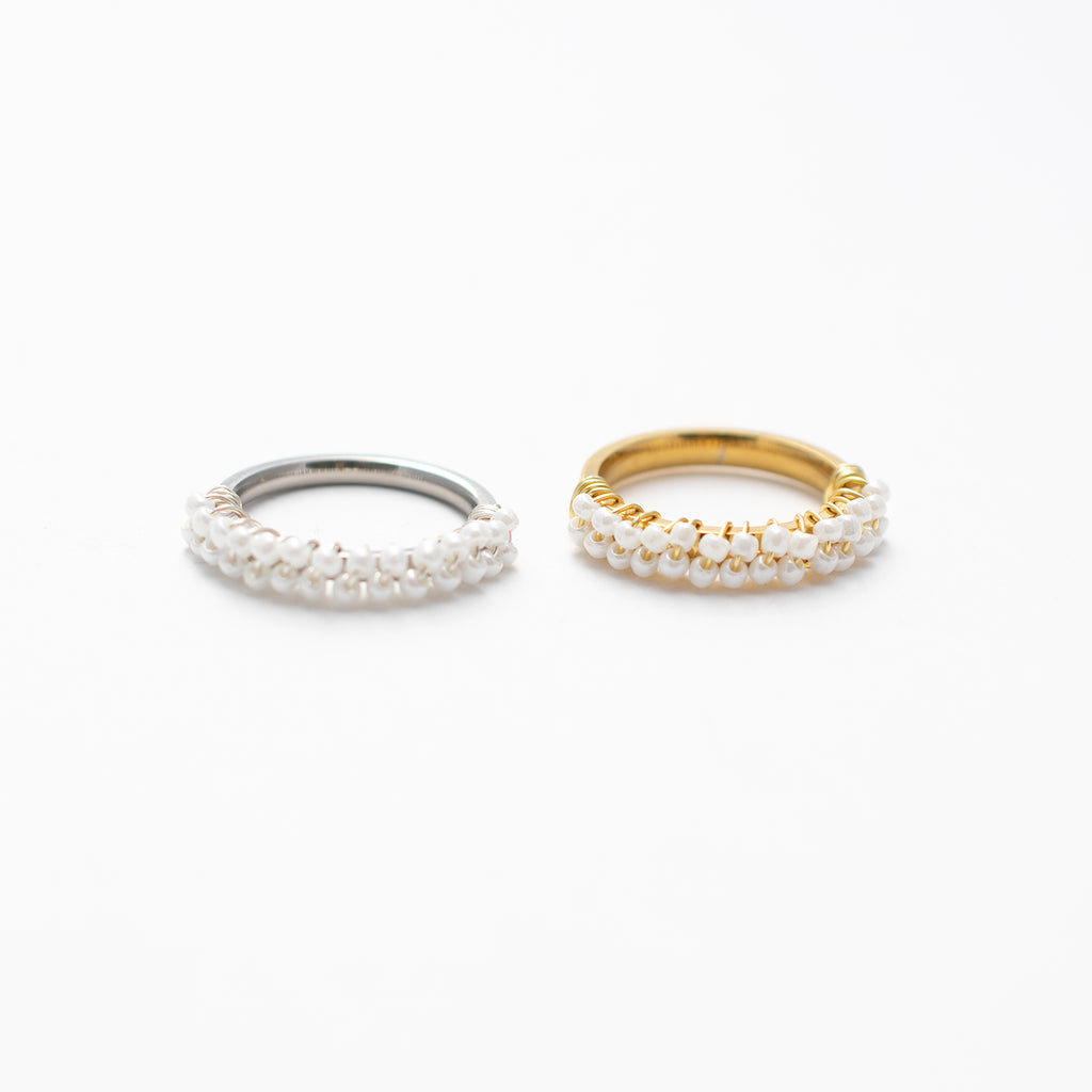ANILLO BORDADO CHAQUIRA DOBLE