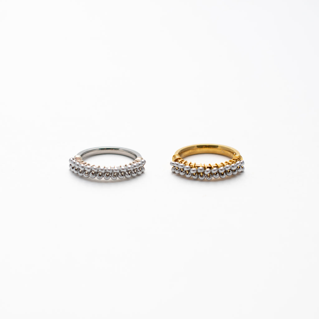 ANILLO BORDADO ARGENT
