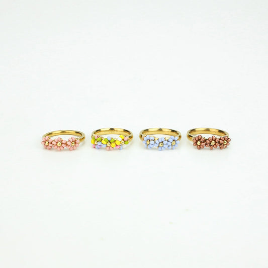 ANILLO BLOOM COULEURS PASTEL