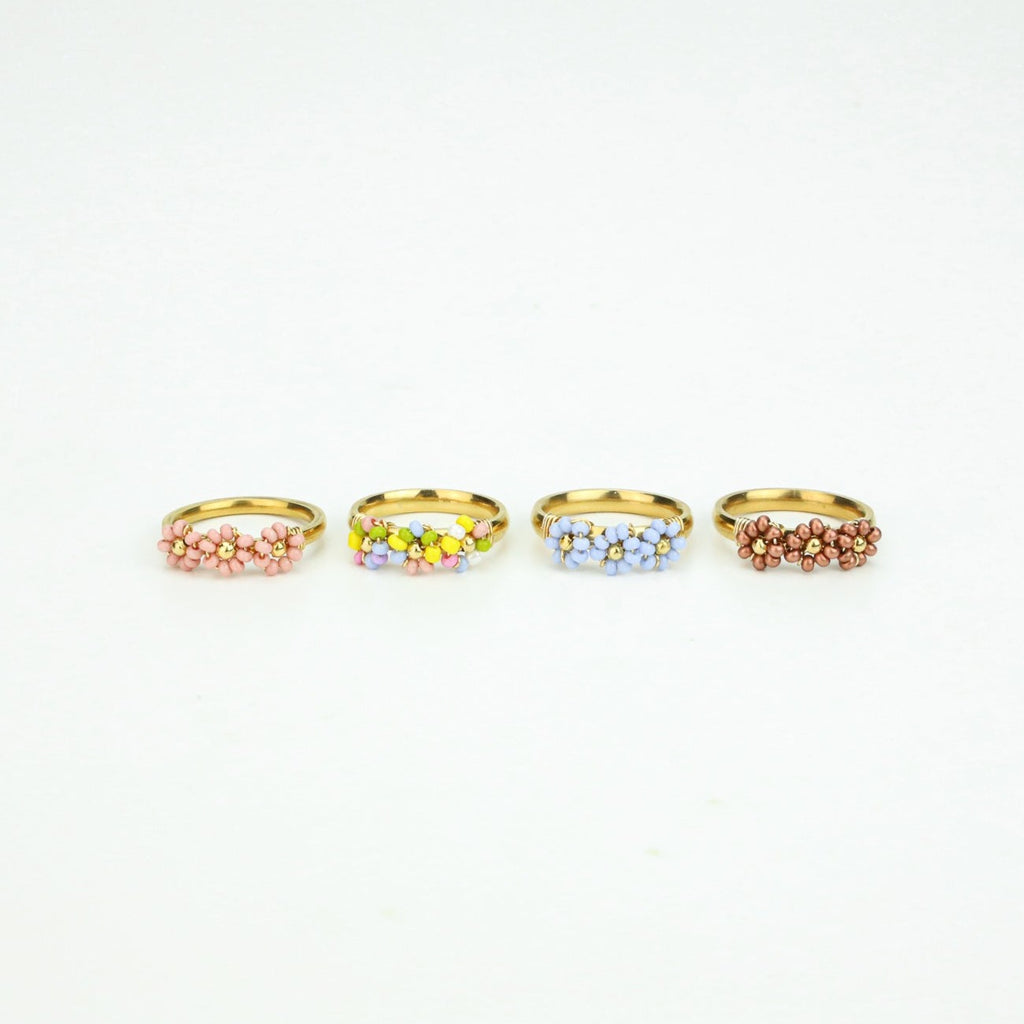 ANILLO BLOOM COULEURS PASTEL