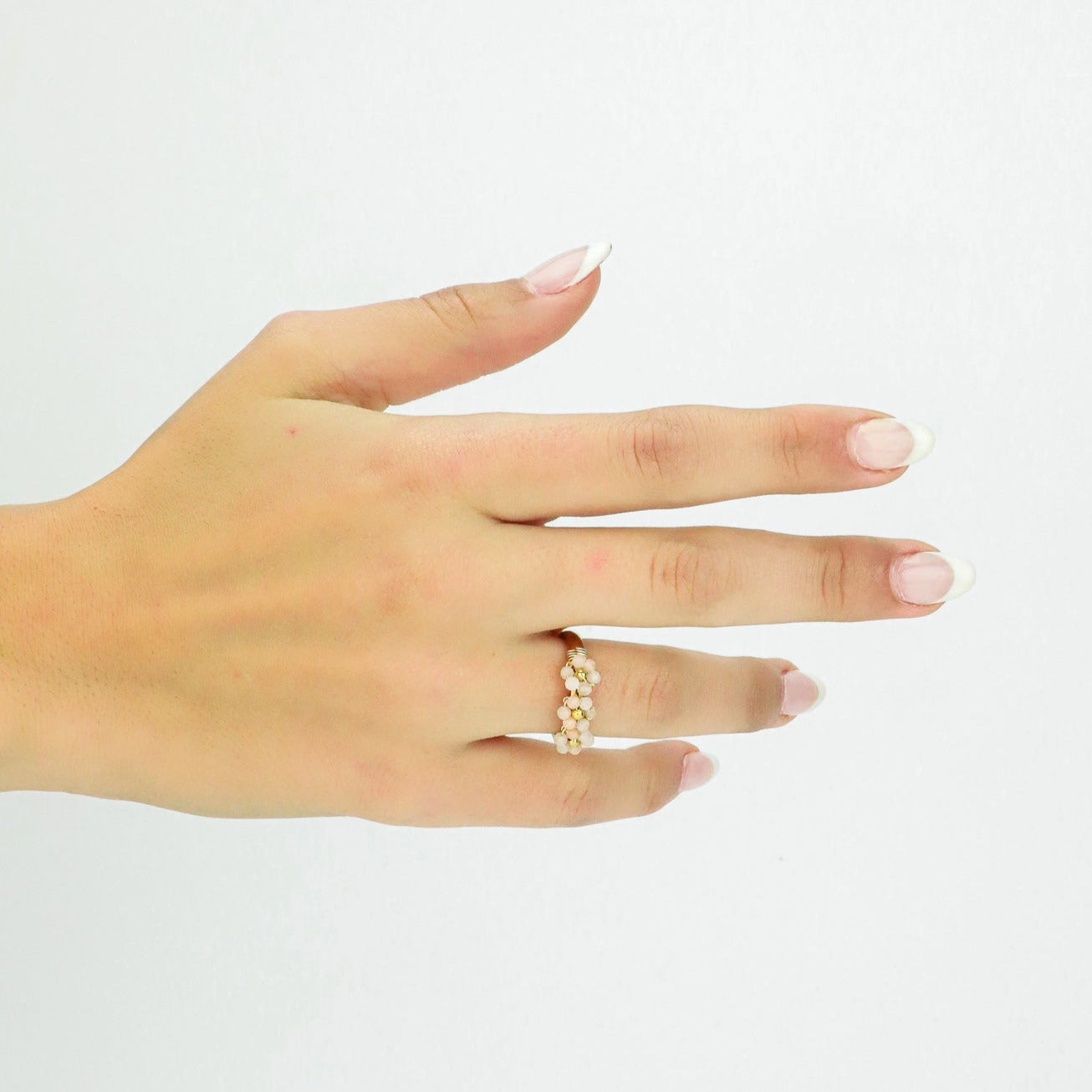 ANILLO BLOOM ROSA PALO