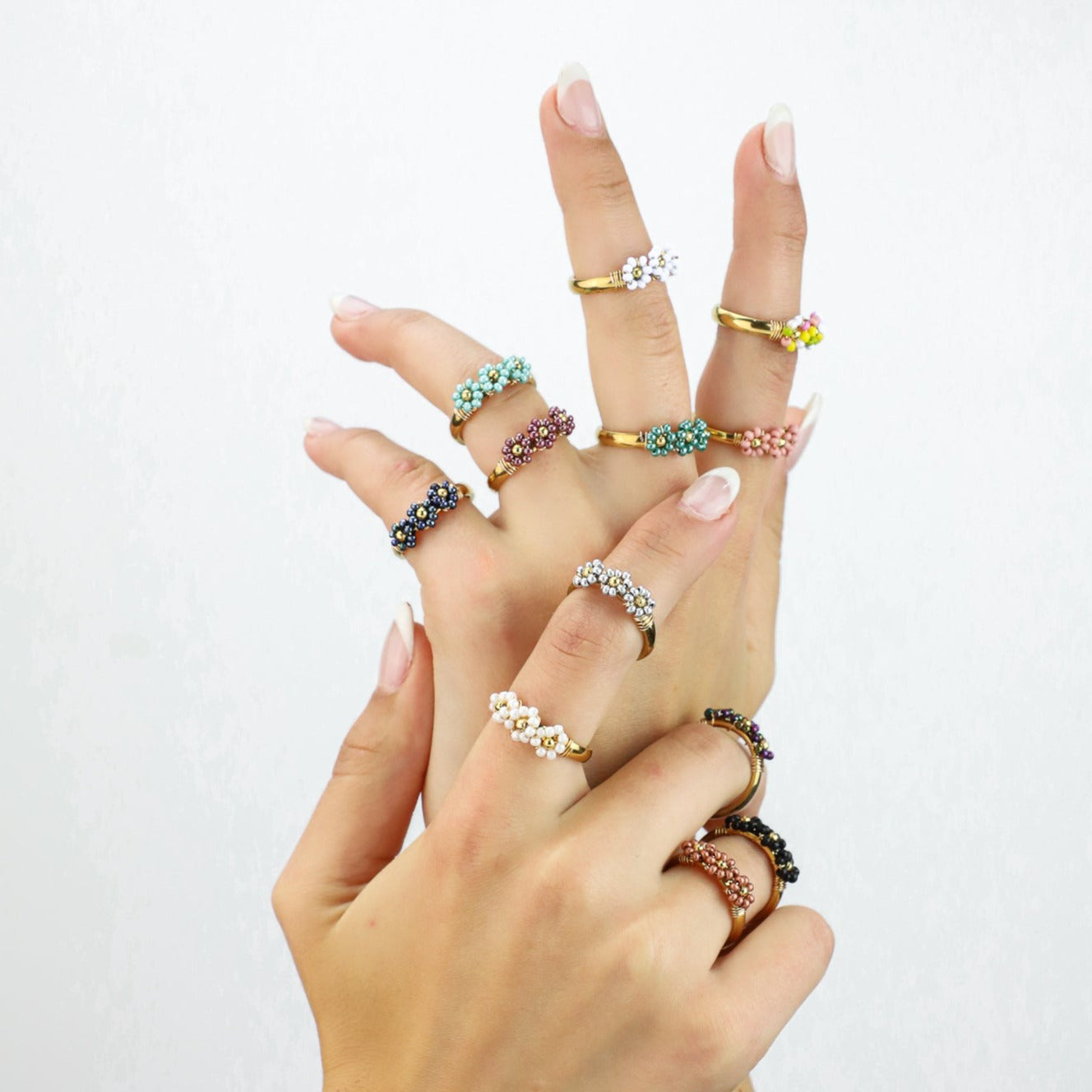 ANILLO BLOOM COULEURS PASTEL