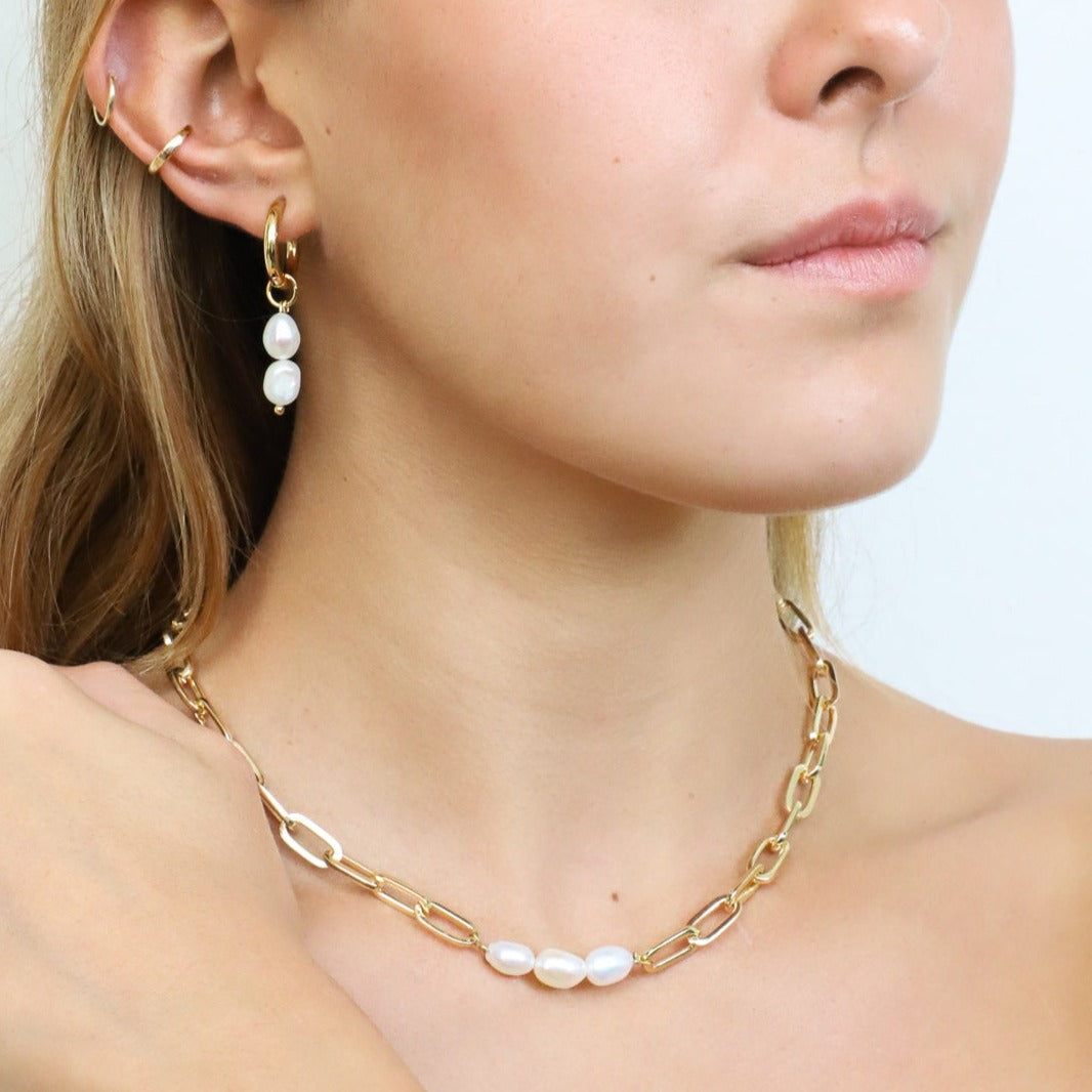 HOOPS PERLA ARROZ DORADO