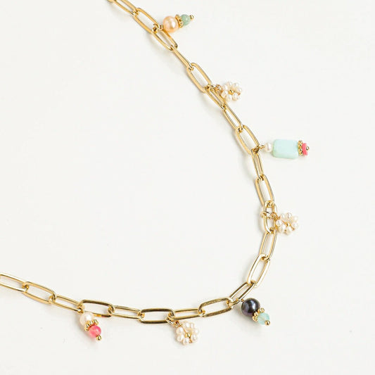 CHAIN BLOOM CHARMS JOIE DE VIVRE