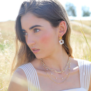 ARETES WHITE BLOOM