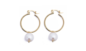 ARRACADAS PERLA COLGANTE