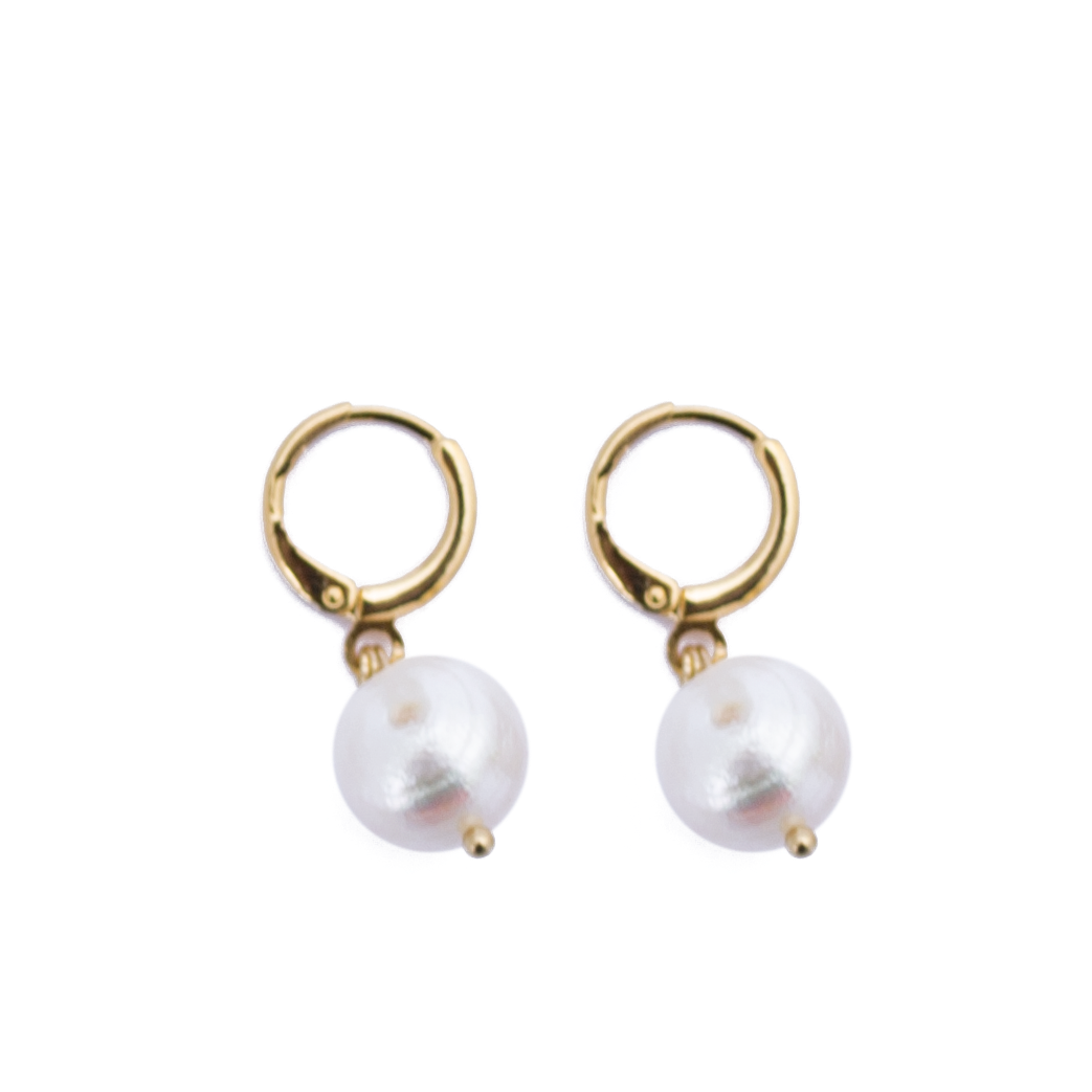 ARRACADAS PERLA COLGANTE