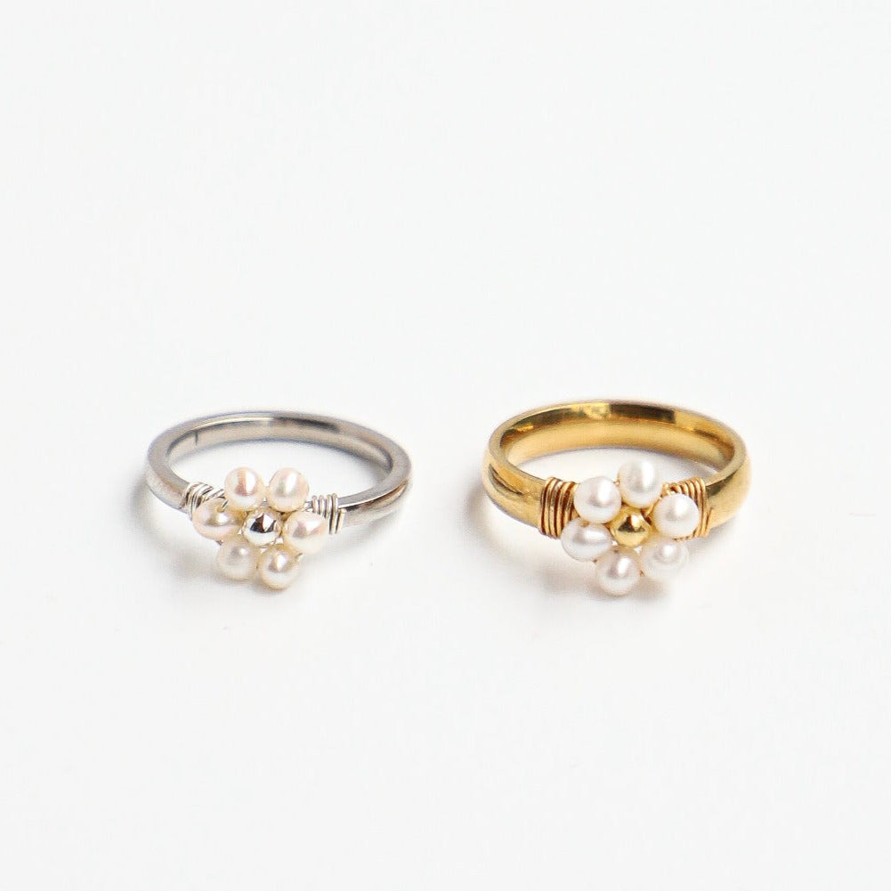 ANILLO BLOOM BLANC