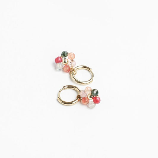 MINI HOOPS BLOOM COULEURS